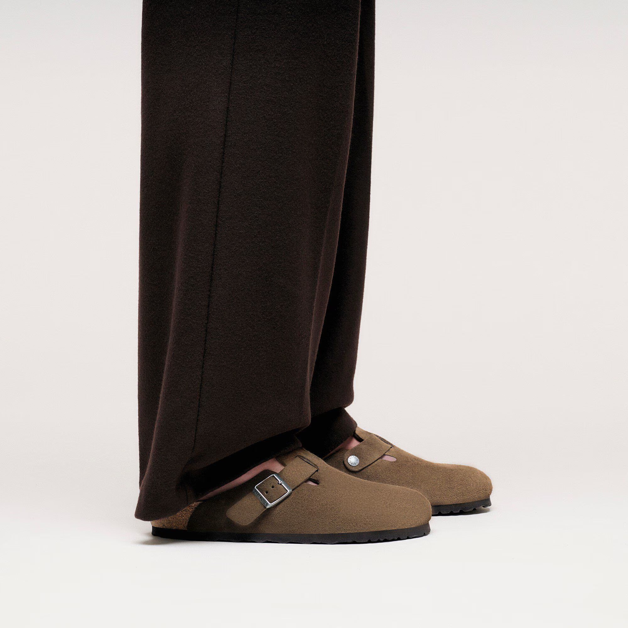 Boston Soft Footbed Suede Leather