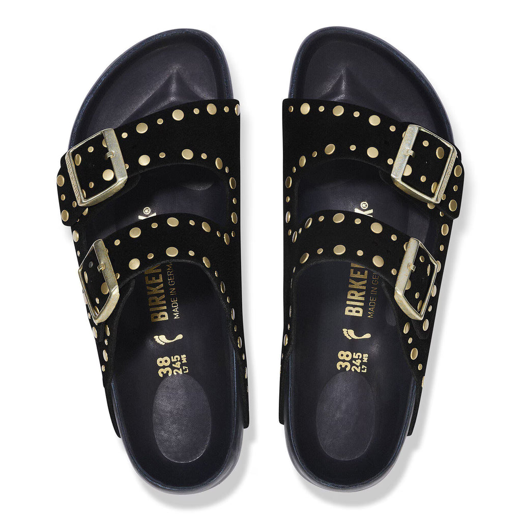 Arizona Rivet Suede Leather