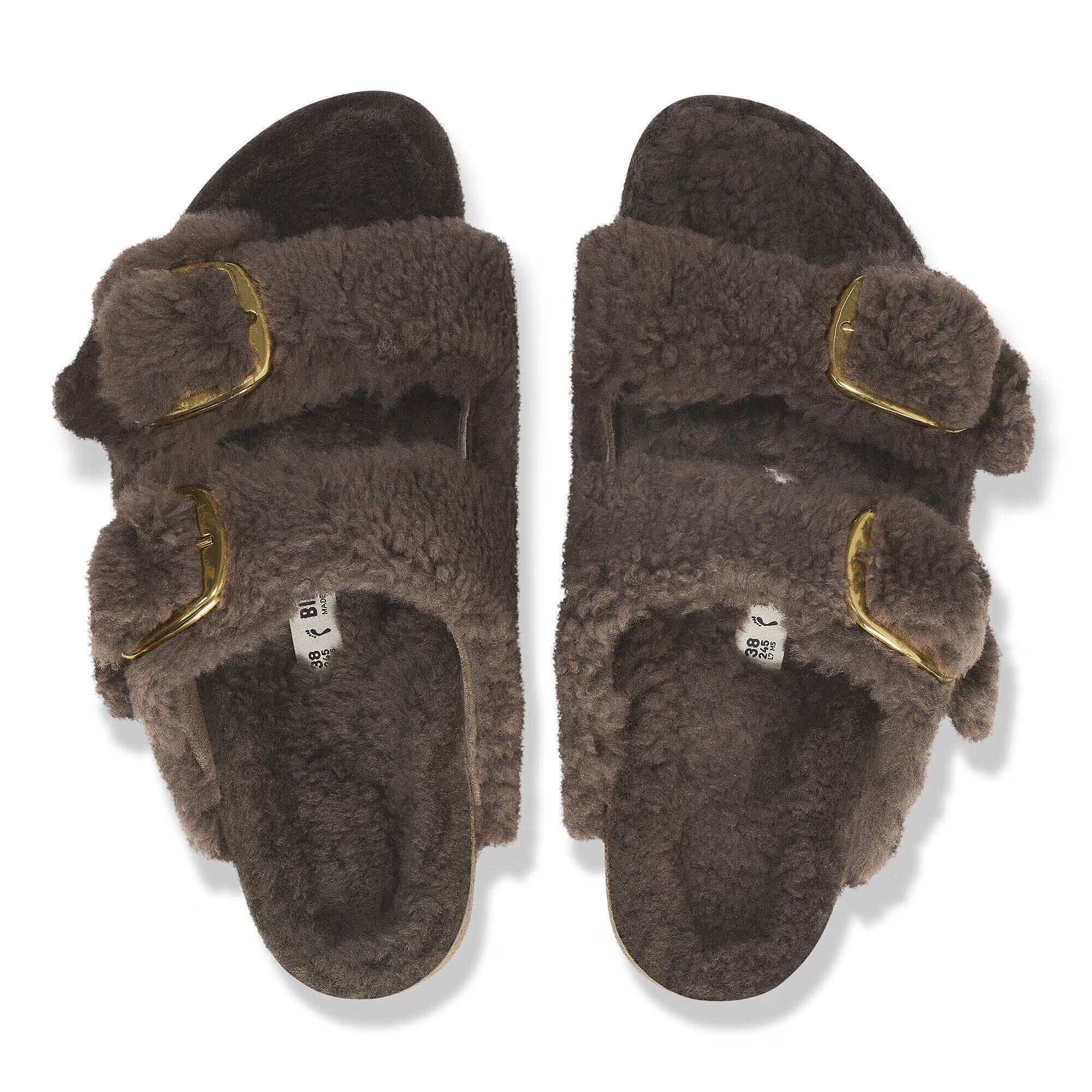 Arizona Big Buckle Fur Concrete Gray