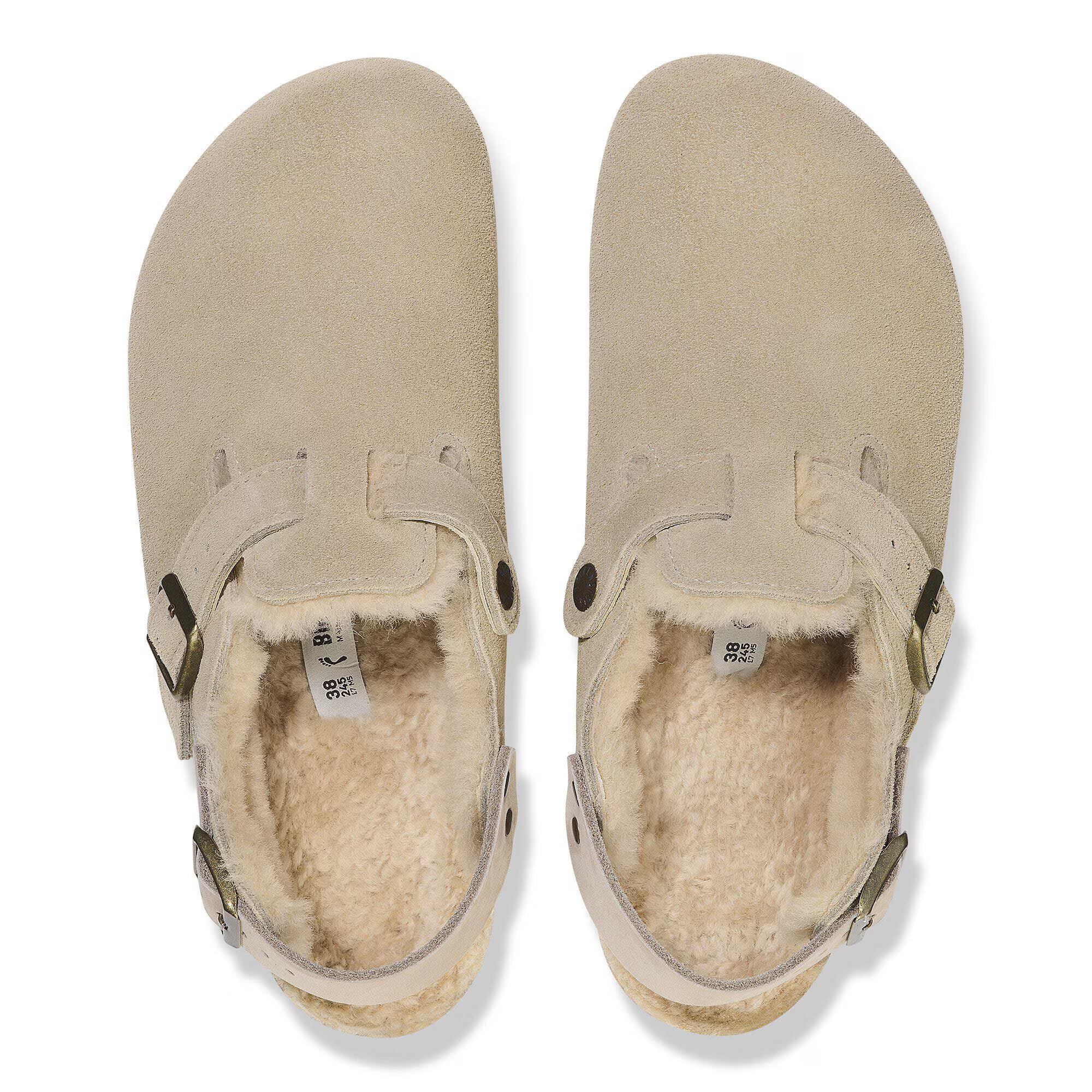 Tokio Shearling Suede Leather