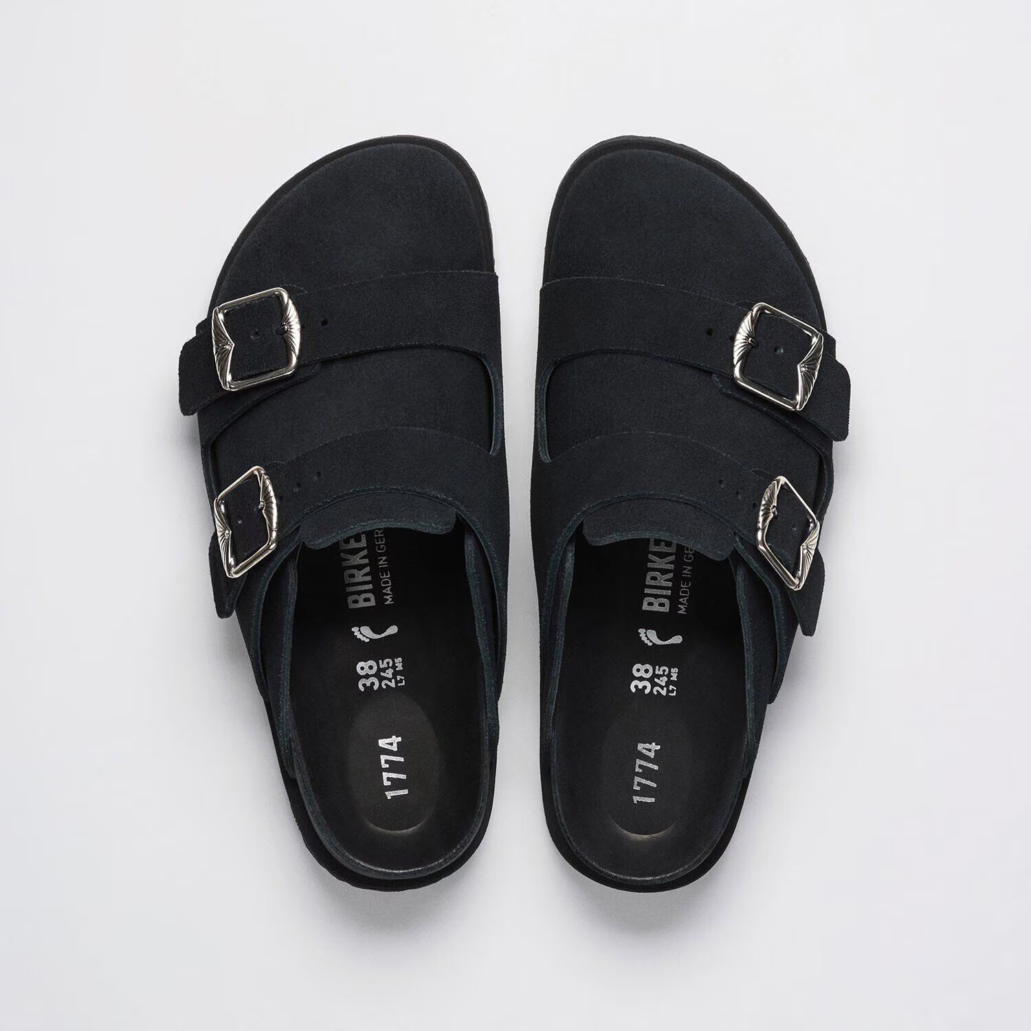 1774 222 West Suede Suede Leather