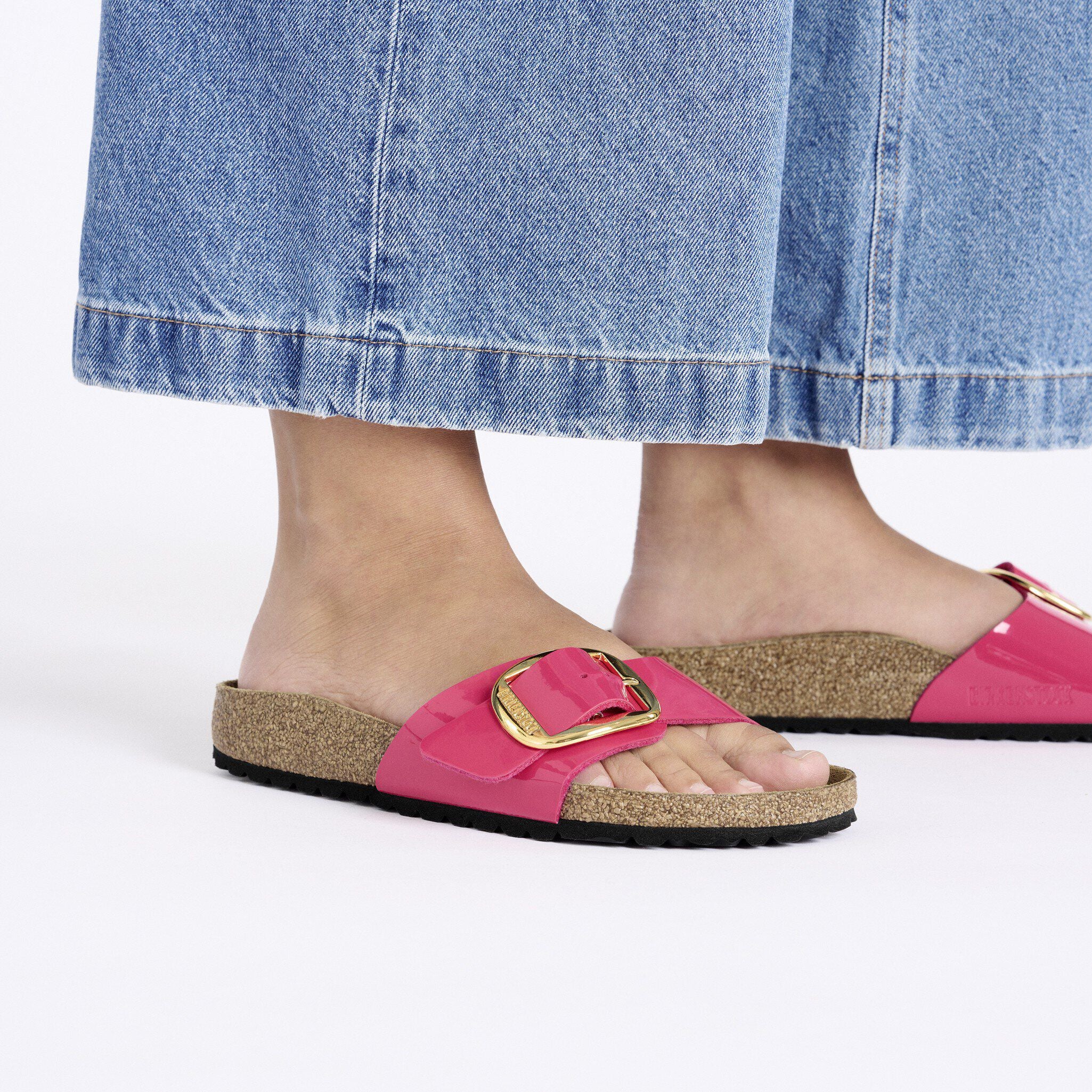 Madrid Big Buckle Birko-Flor Patent