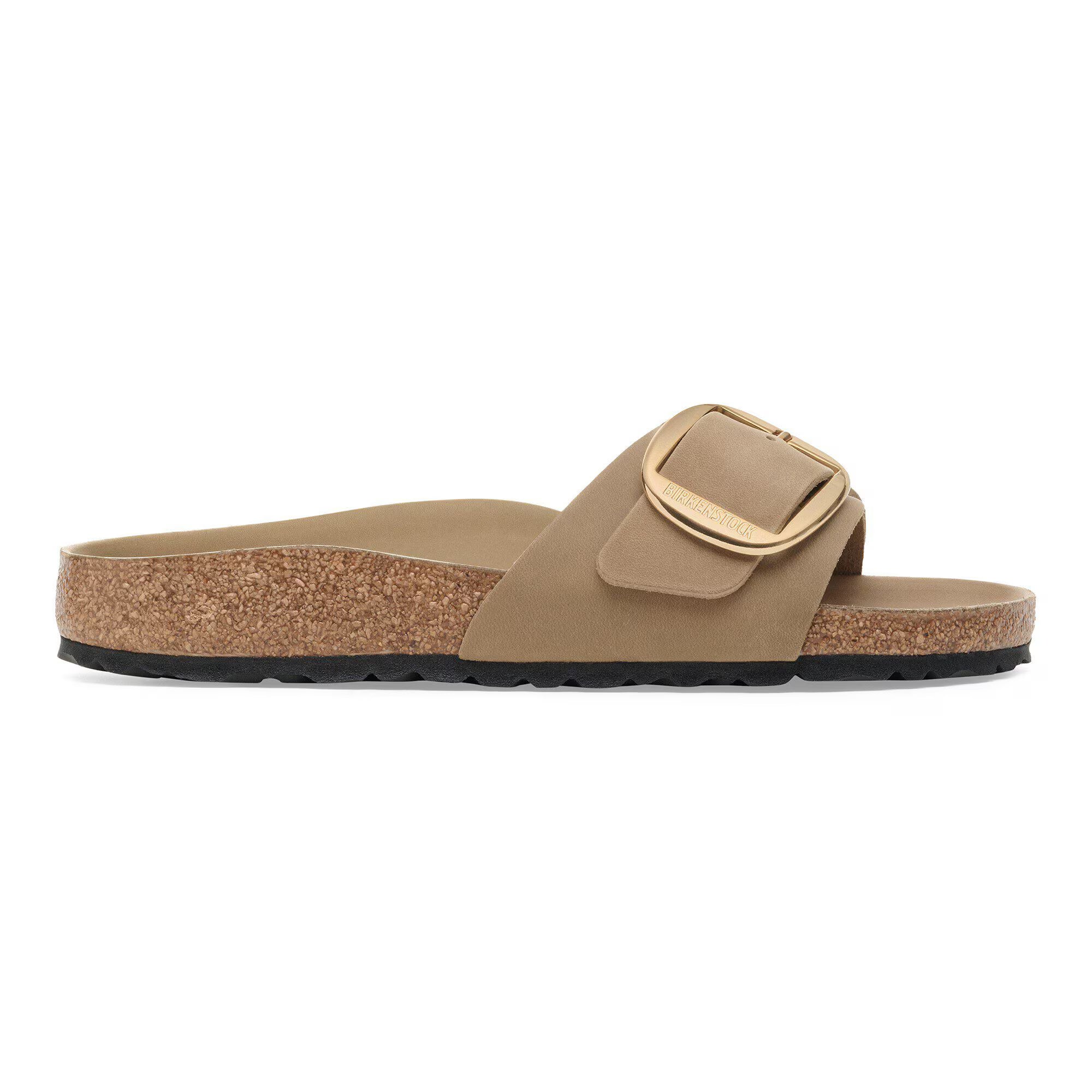 Madrid Big Buckle Natural Leather Oiled
