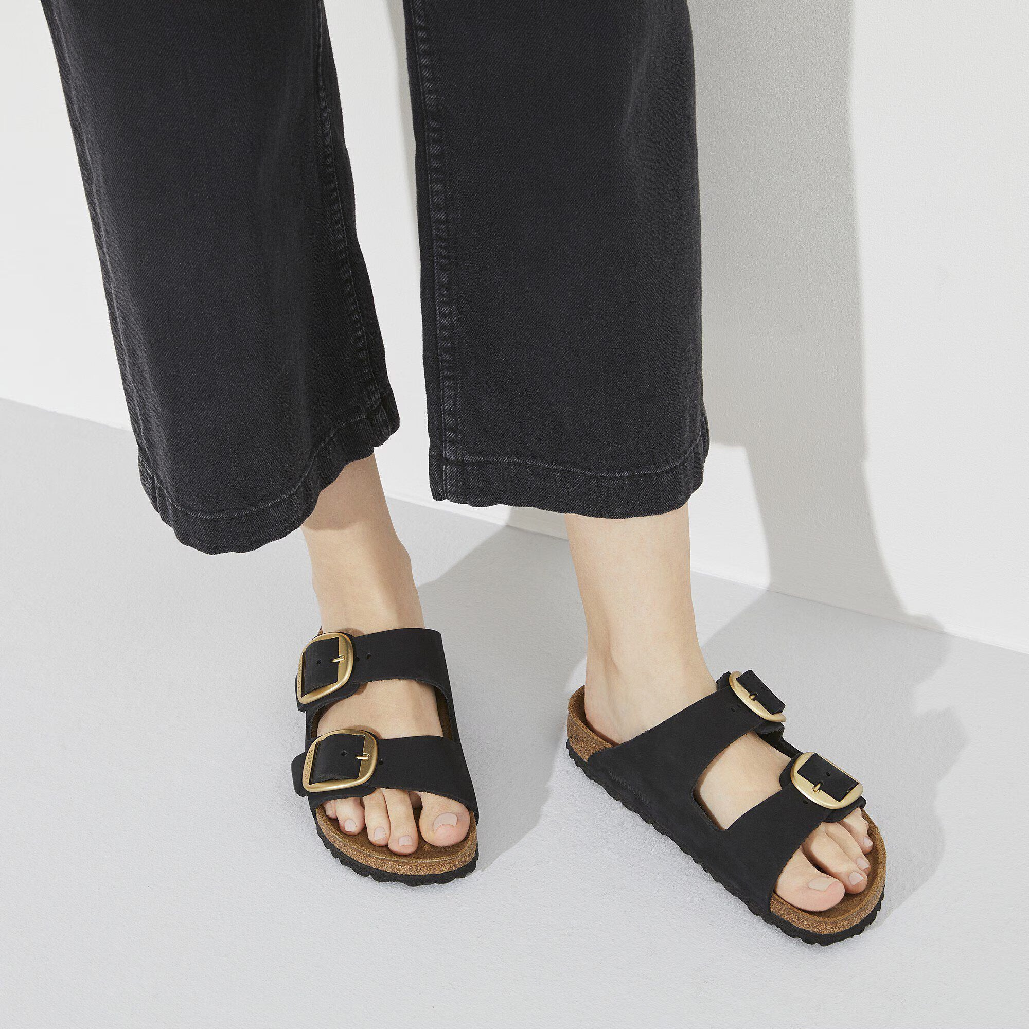 Arizona Big Buckle Nubuk Leather