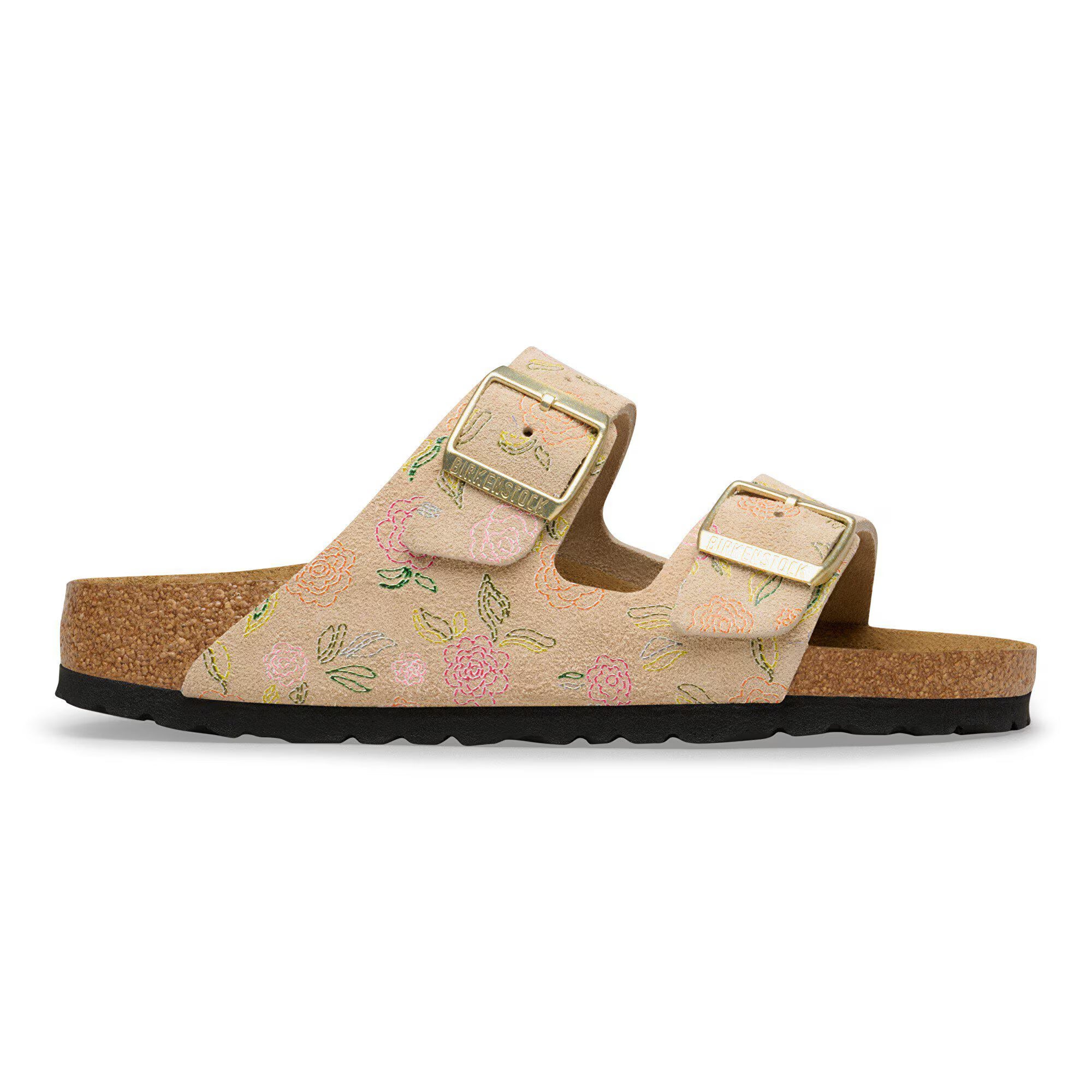Arizona Rivet Logo Suede Leather