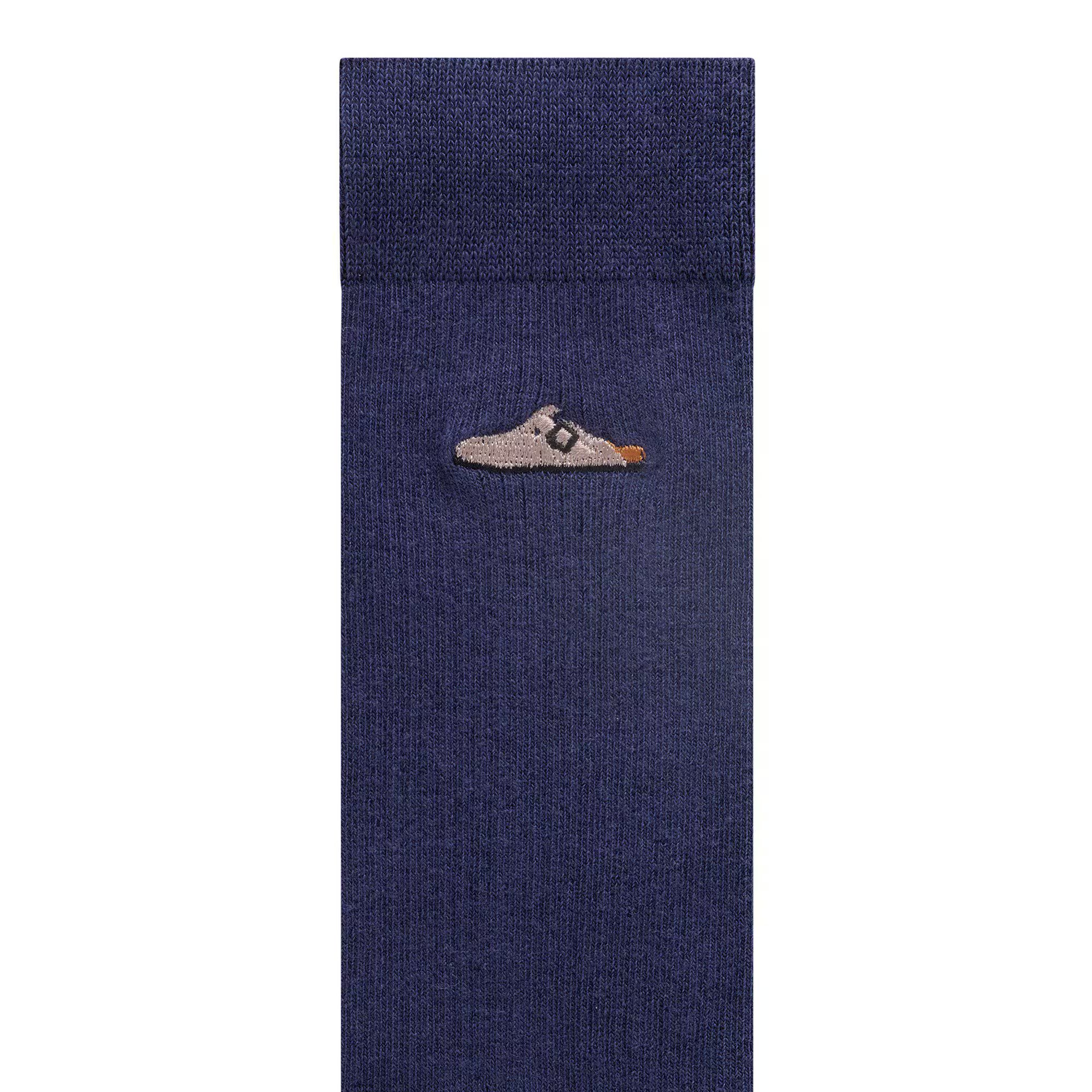 Cotton Ribbed Socks Cotton/Polyamid/Elastane