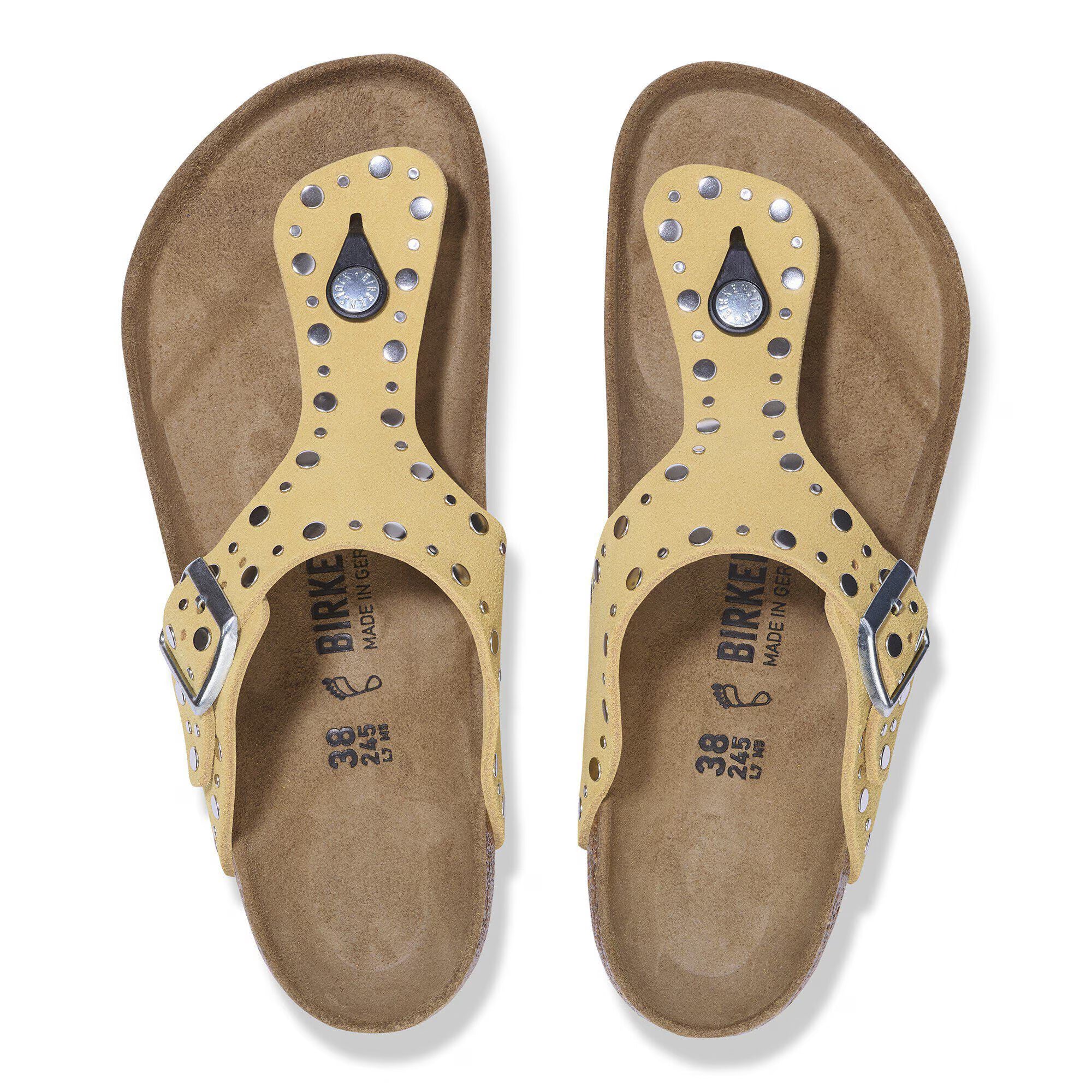 Gizeh Rivet Suede Leather