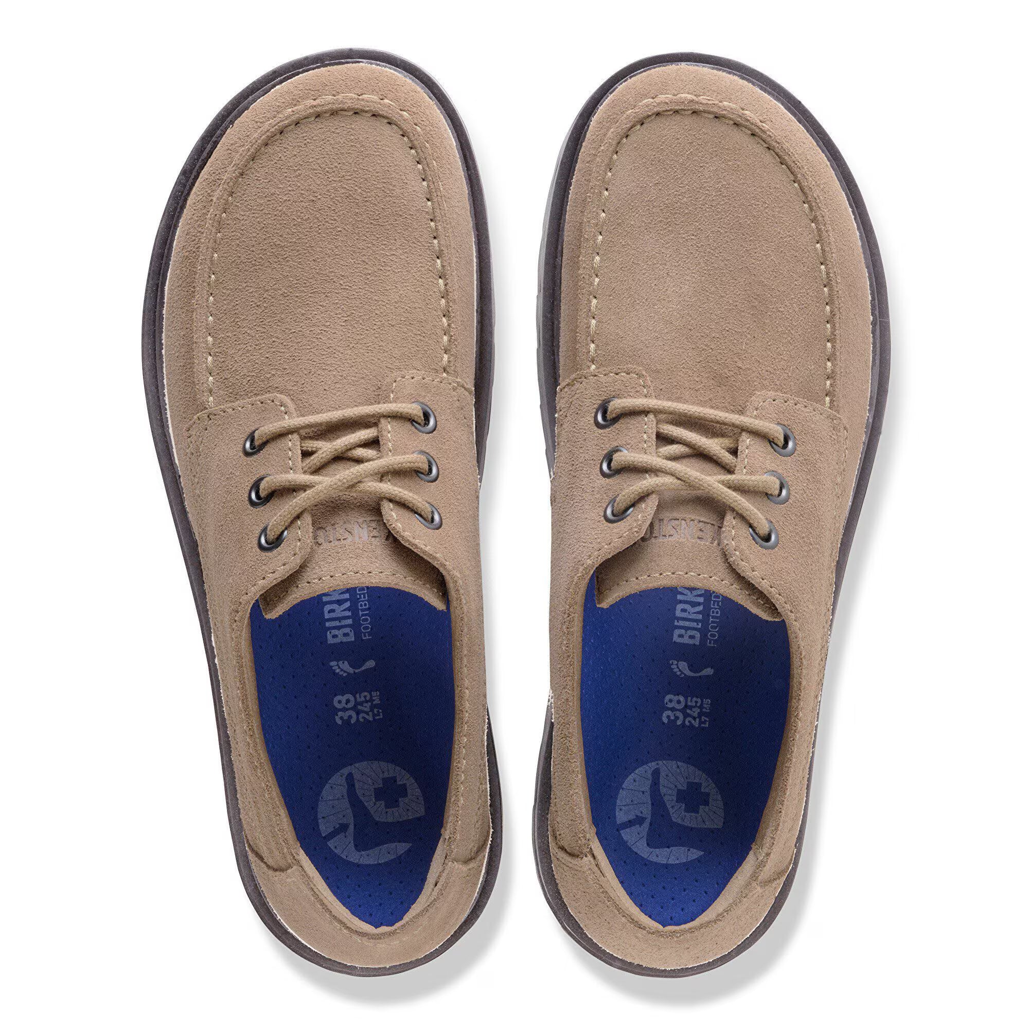 Highwood Moc Lace Low Suede Leather