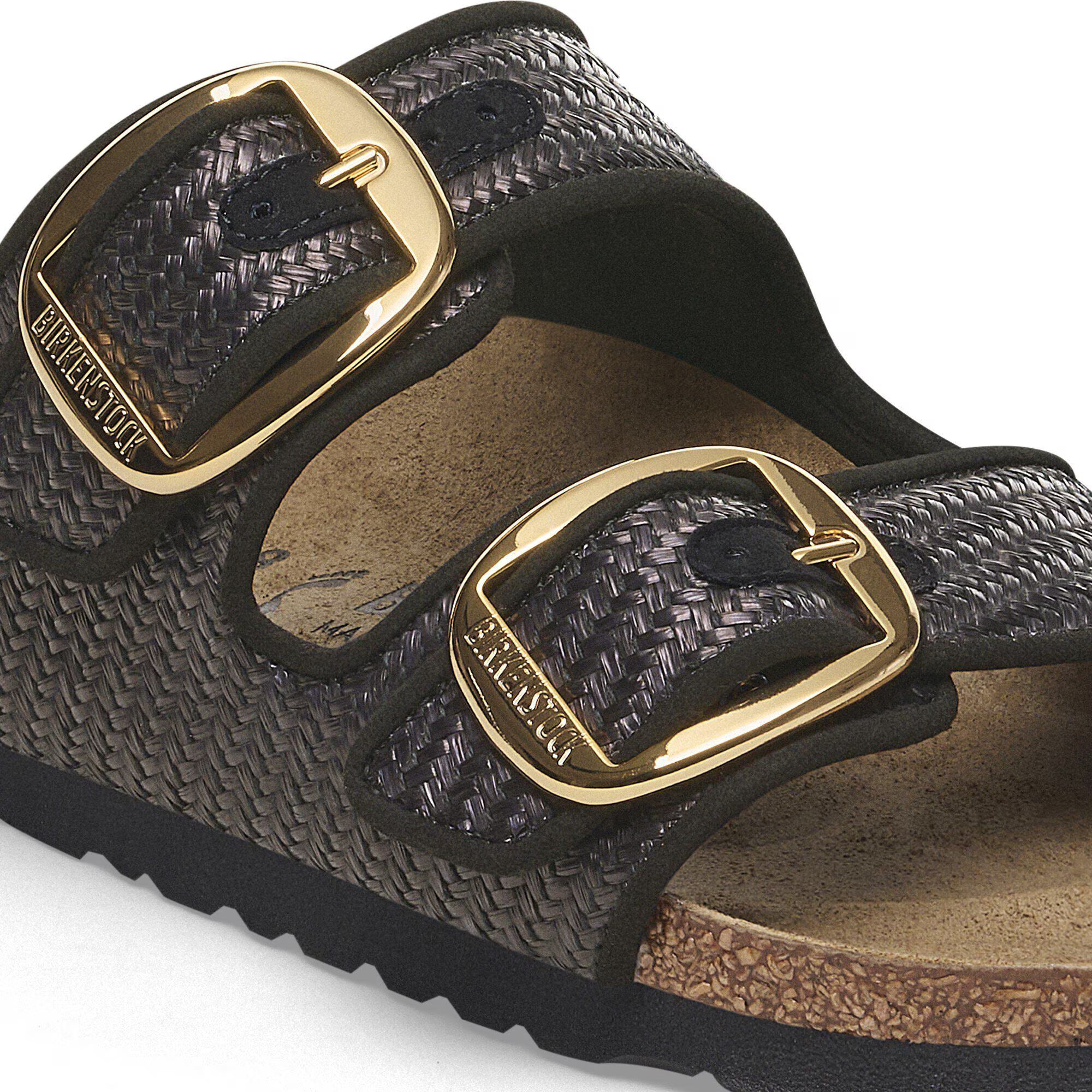 Arizona Big Buckle Raffia Textile
